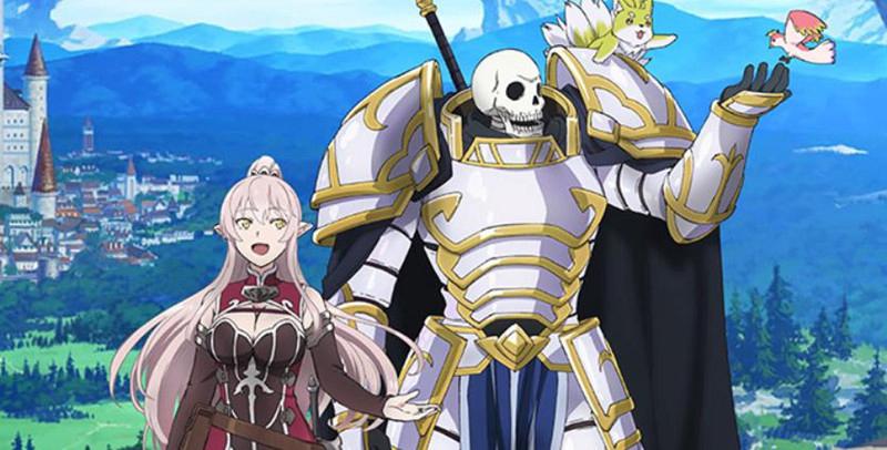 poster Hiệp Sĩ Xương Trên Đường Du Hành Đến Thế Giới Khác Gaikotsu Kishi-sama, Tadaima Isekai e Odekakechuu, Skeleton Knight in Another World